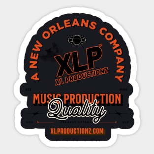 XL Productionz A New Orleans Co. Sticker